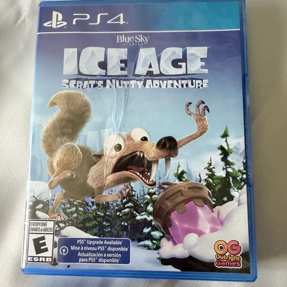 Sony PS4 Ice Age: Scrat's Nutty Adventure - Blue Cover